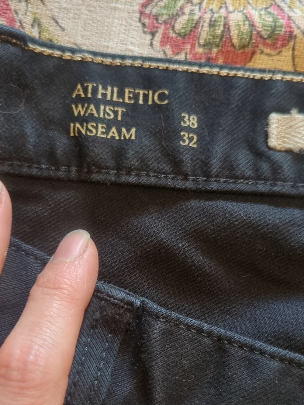 Banana Republic Black Athletic Fit Jeans